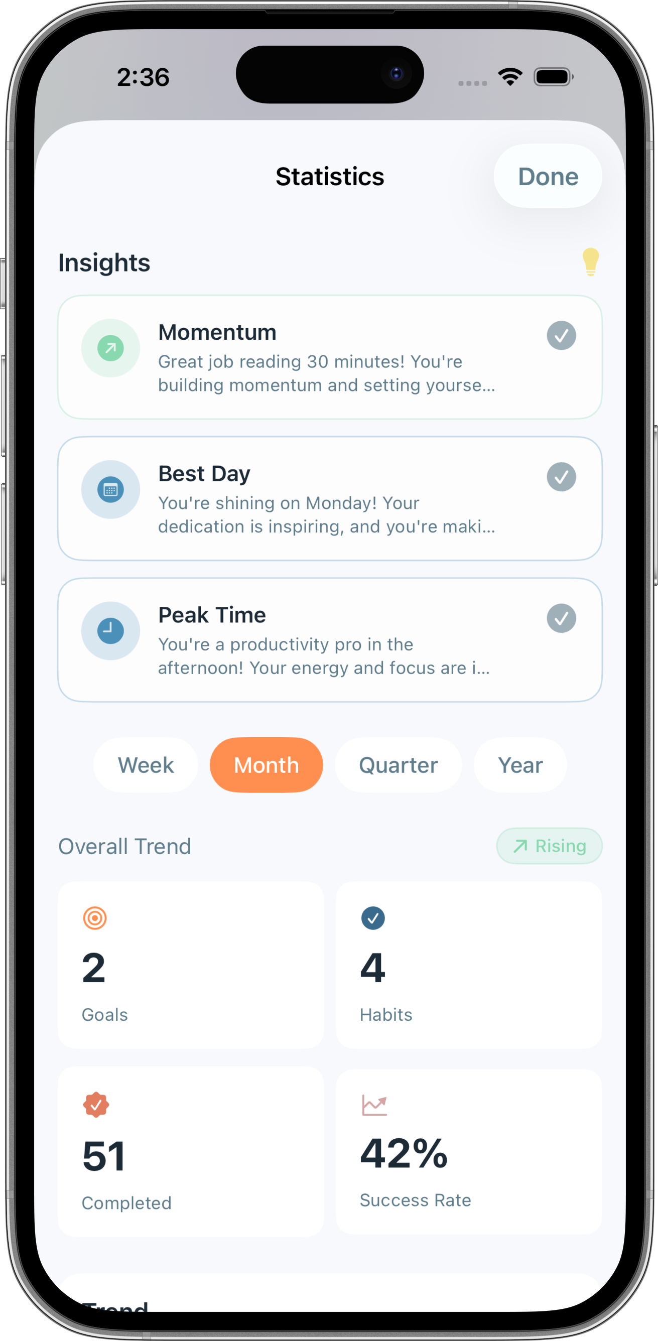 DopaLoop Statistiken
